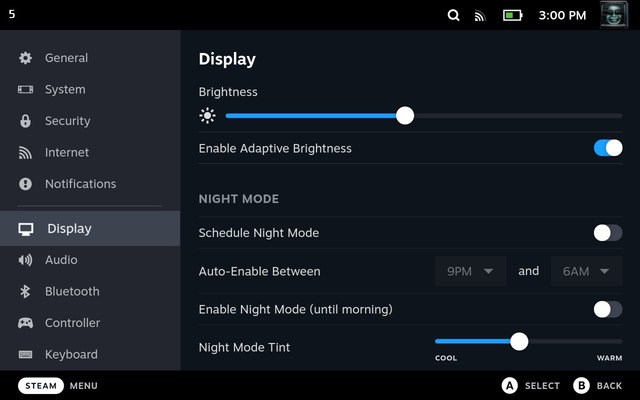 Steam-Deck-display