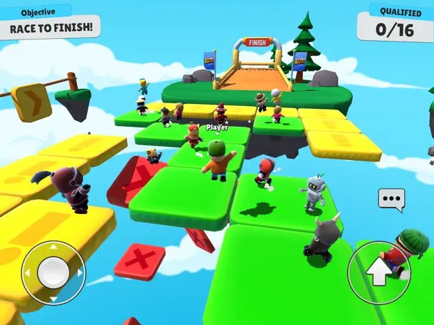 Stumble Guys iPad multiplayer game