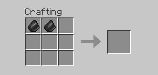 Two flint in crafting area