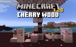 What is Cherry Wood in Minecraft 1.20