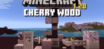 What is Cherry Wood in Minecraft 1.20