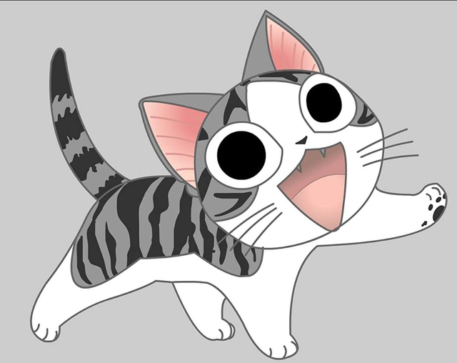 Cute anime cat by Izzyloveanddrwpushee on DeviantArt