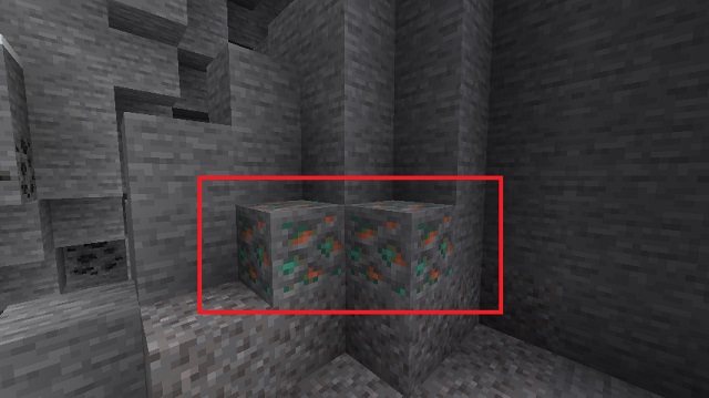 copper ore blocks