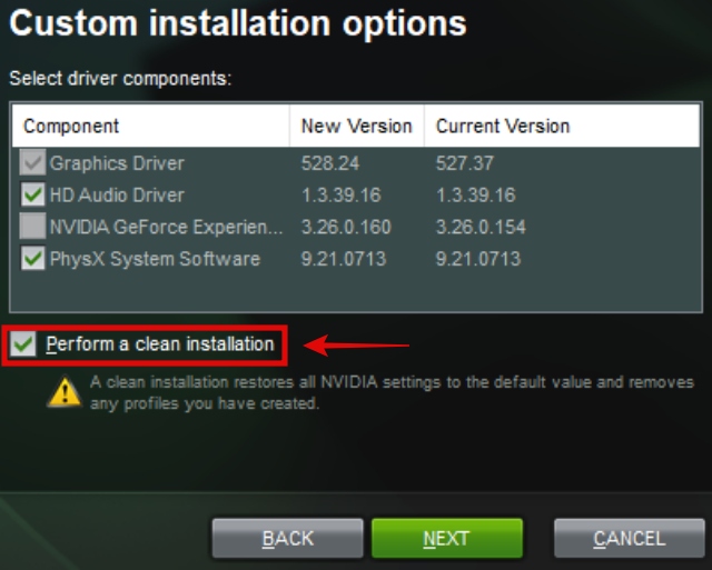 NVIDIA Graphics Driver Installation