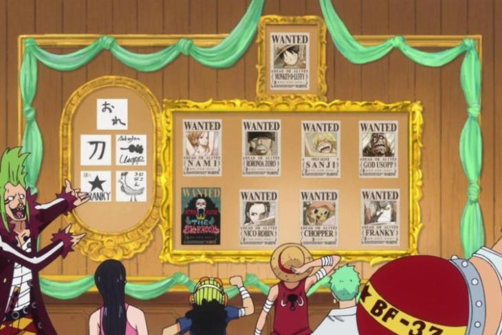 highest bounties in one piece anime