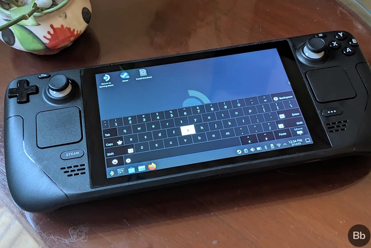 DeckTop - Wireless Keyboard for Steam Deck - Review :: Linux