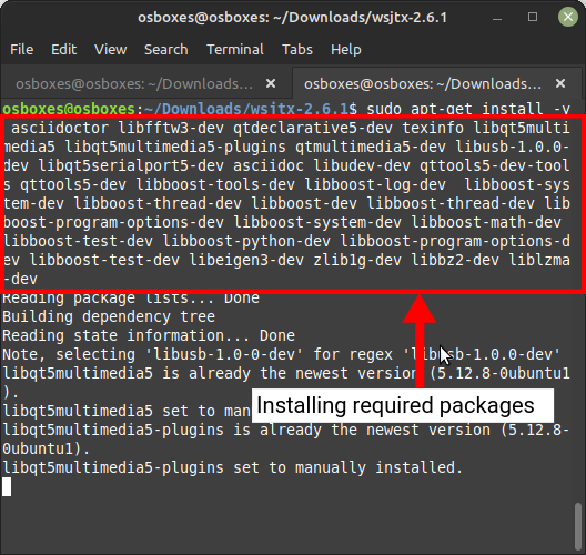 downloading and installing the essential libraries