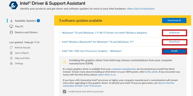 Intel Driver &Amp; Support Assistant - Desktop Window Manager High Gpu