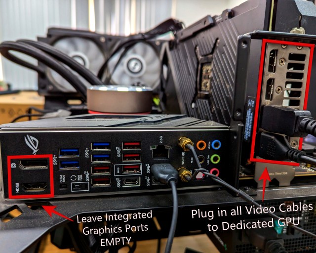 How to Fix Desktop Window Manager High GPU Usage in Windows 10/11 13 displayport and hdmi plugged in dedicated gpu