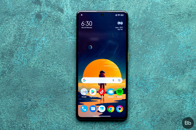 Poco X5 Pro display