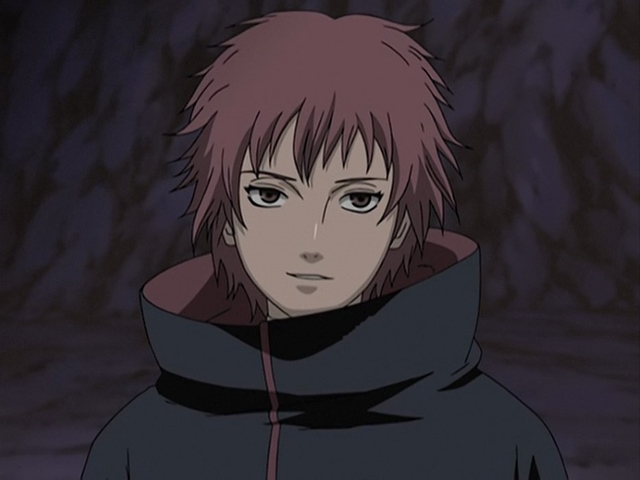 An image of the Akatsuki Member Sasori in Naruto.