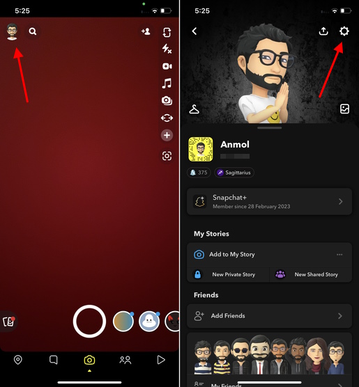 تنظیمات اسنپ چت - snapchat ai chatbot