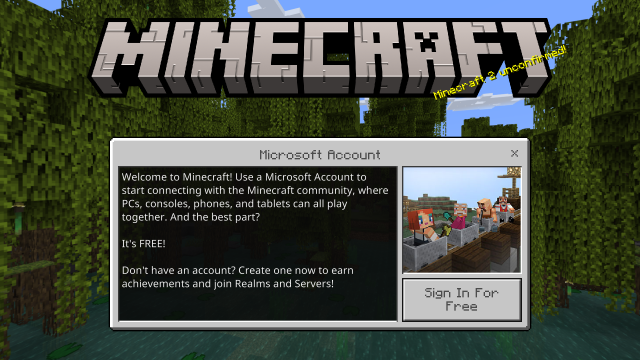 Download the Minecraft demo