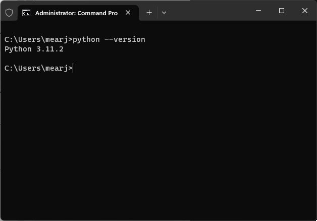 Repare le "Python n'est pas reconnu comme une commande interne ou externe" Erreur sous Windows