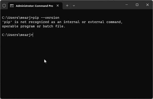 Comment installer Pip sur Windows