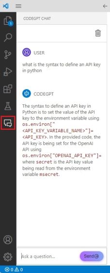 Install and Use CodeGPT in VS Code (2023)