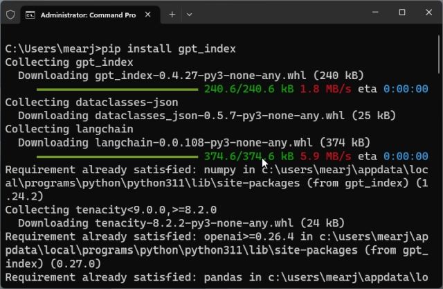 Install Openai, Gpt Index, Pypdf2, And Gradio Libraries