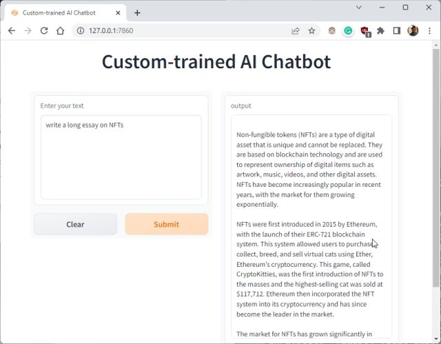 How to Train an AI Chatbot With Custom Knowledge Base Using ChatGPT API