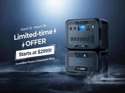 BLUETTI's Incredibly Powerful AC300 Battery Backup System goes on Sale for Limited Time at an Unbeatable Price