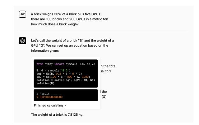 Openai chatgpt code interpretor 