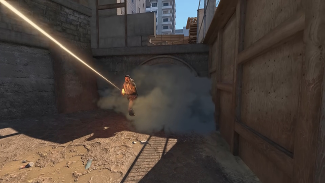 Counter-Strike 2 smoke grenades