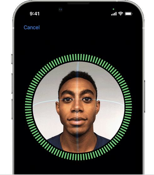 face id examples of AI 