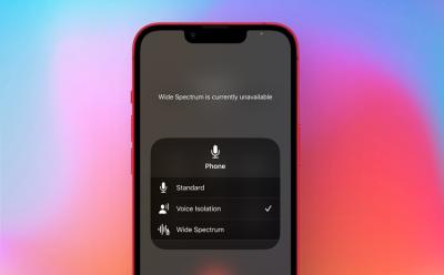 how to enable voice isolation on iphone with ios 16.4