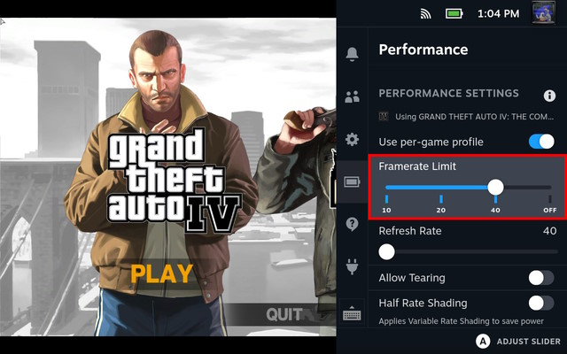 Steam Deck update adds per-game performance settings - The Tech Game