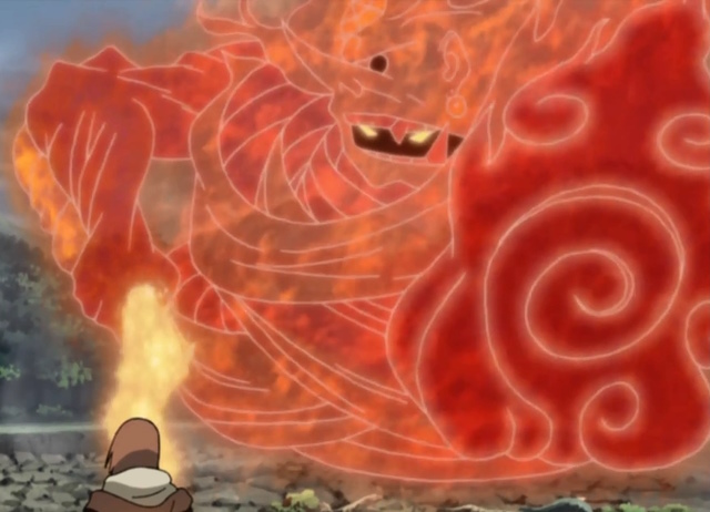 An image of Itachi's Susanoo.