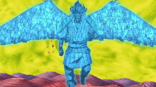 An image of Kakashi's Susanoo.