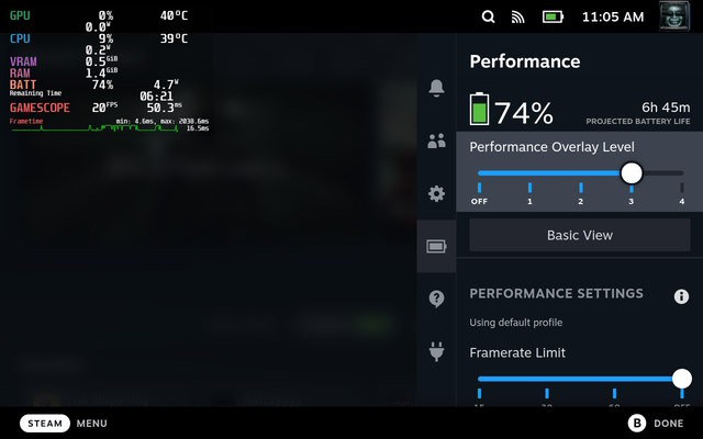 Steam Deck gets per-app performance profiles, hardware survey and loads  more