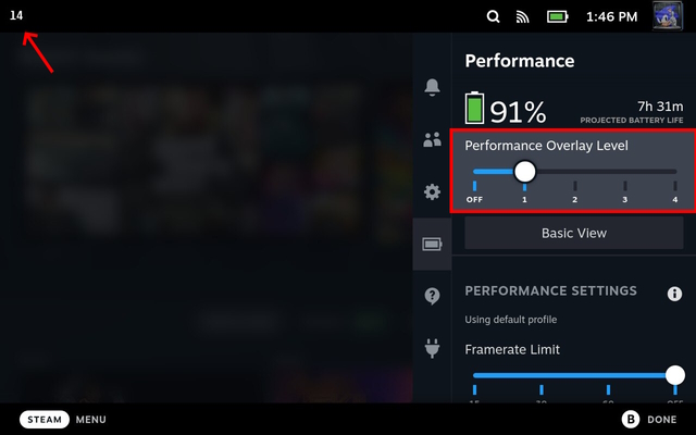 How to Enable Performance Overlay on Steam Deck | Beebom