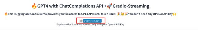 Nút Space trùng lặp trên HuggingFace