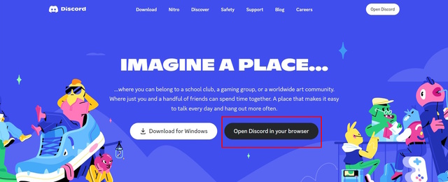 Discord web app