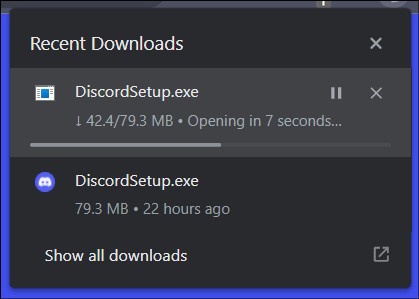 Reinstall Discord