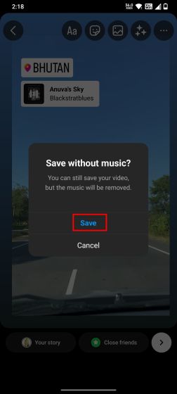 Save Instagram Story With Music (2023)