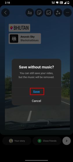 Save Instagram Story With Music (2023)