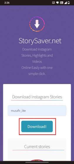 Télécharger des histoires Instagram avec de la musique à partir de services tiers