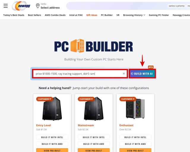 Newegg Deploys ChatGPT for PC Building Tool; Here's How It Works Beebom