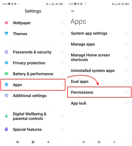 App Permissions Miui