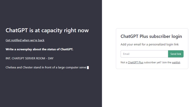 chatgpt plus login