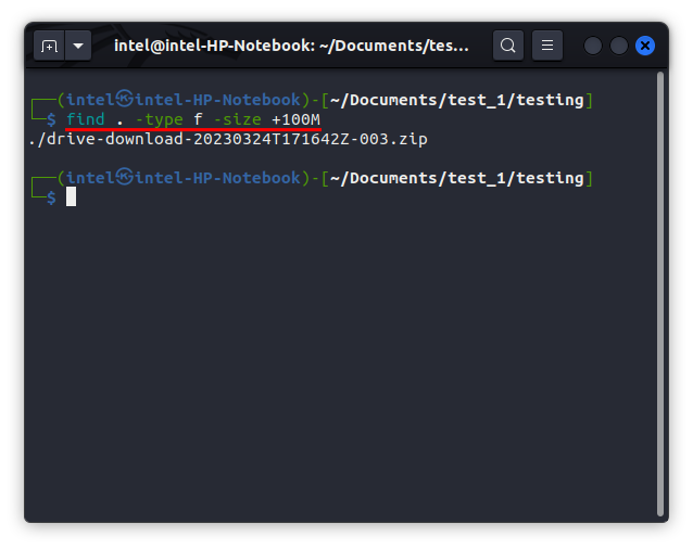 find file linux command