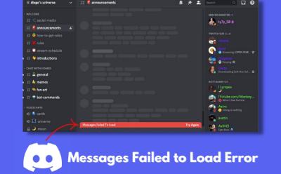 how to fix discord messages failed to load error on windows