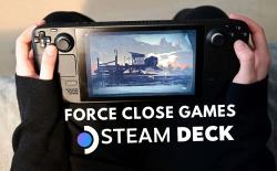 how to force close games on steam deck