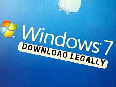 how to install windows 7 legally