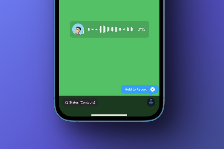 How To Record A Voice Note On Whatsapp Status