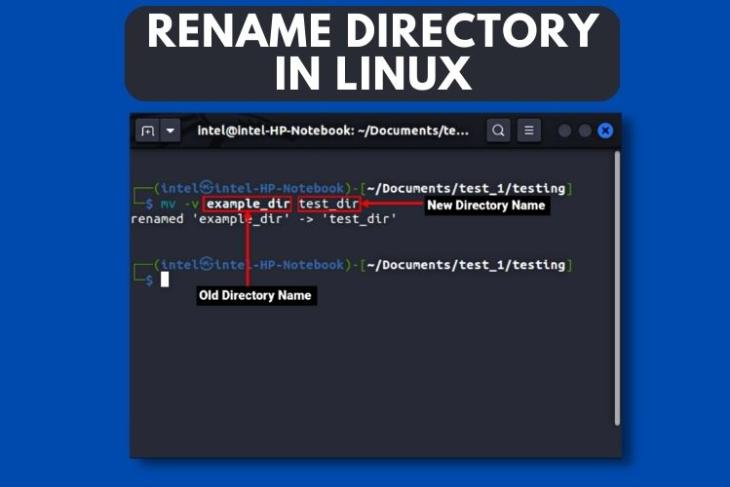 How to Rename a Directory in Linux in 2023 (2 Methods) | Beebom