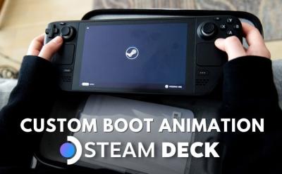 how to set custom boot animation on steam deck
