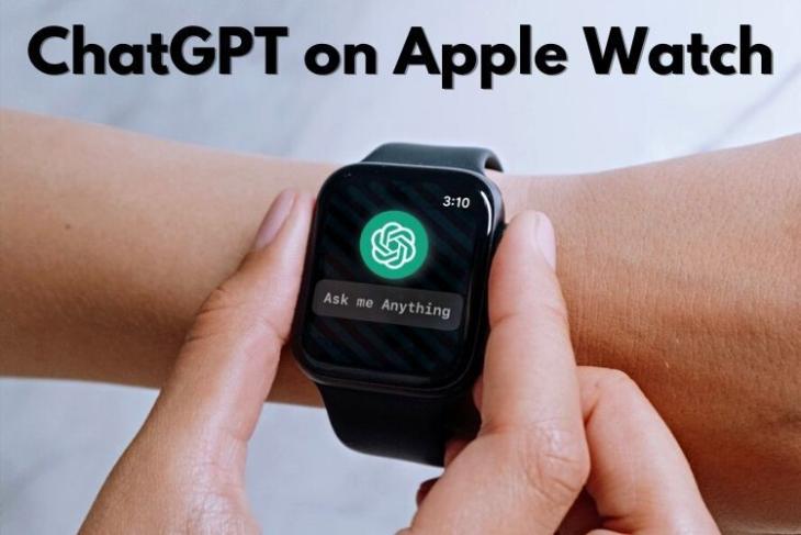 use chatgpt on Apple Watch