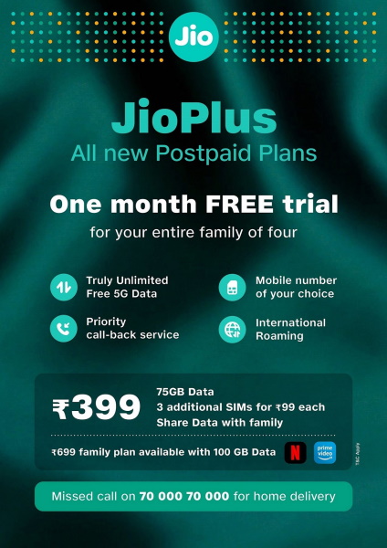 Jio Plus plans